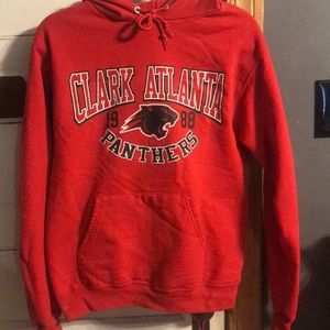 Red Champion Clark Atlanta University Hoodie